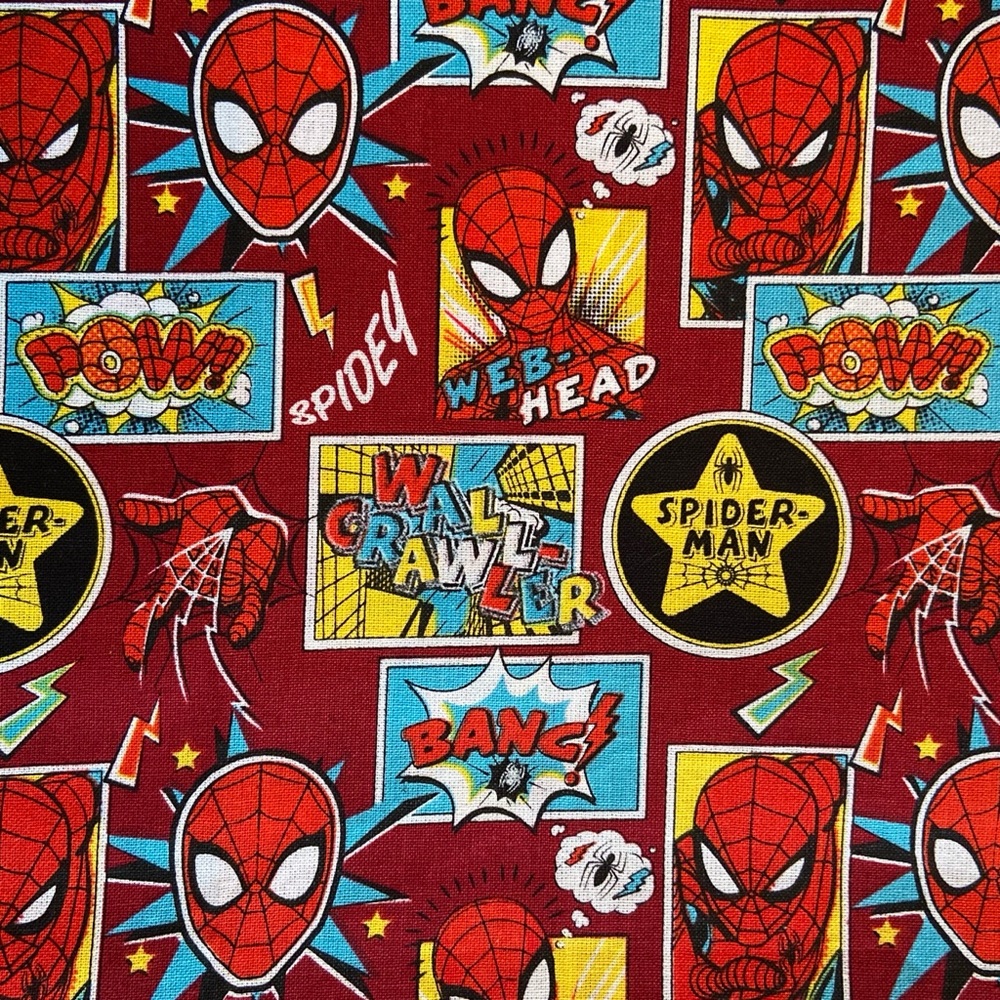 Spiderman Face Mask - Picture 2 of 2